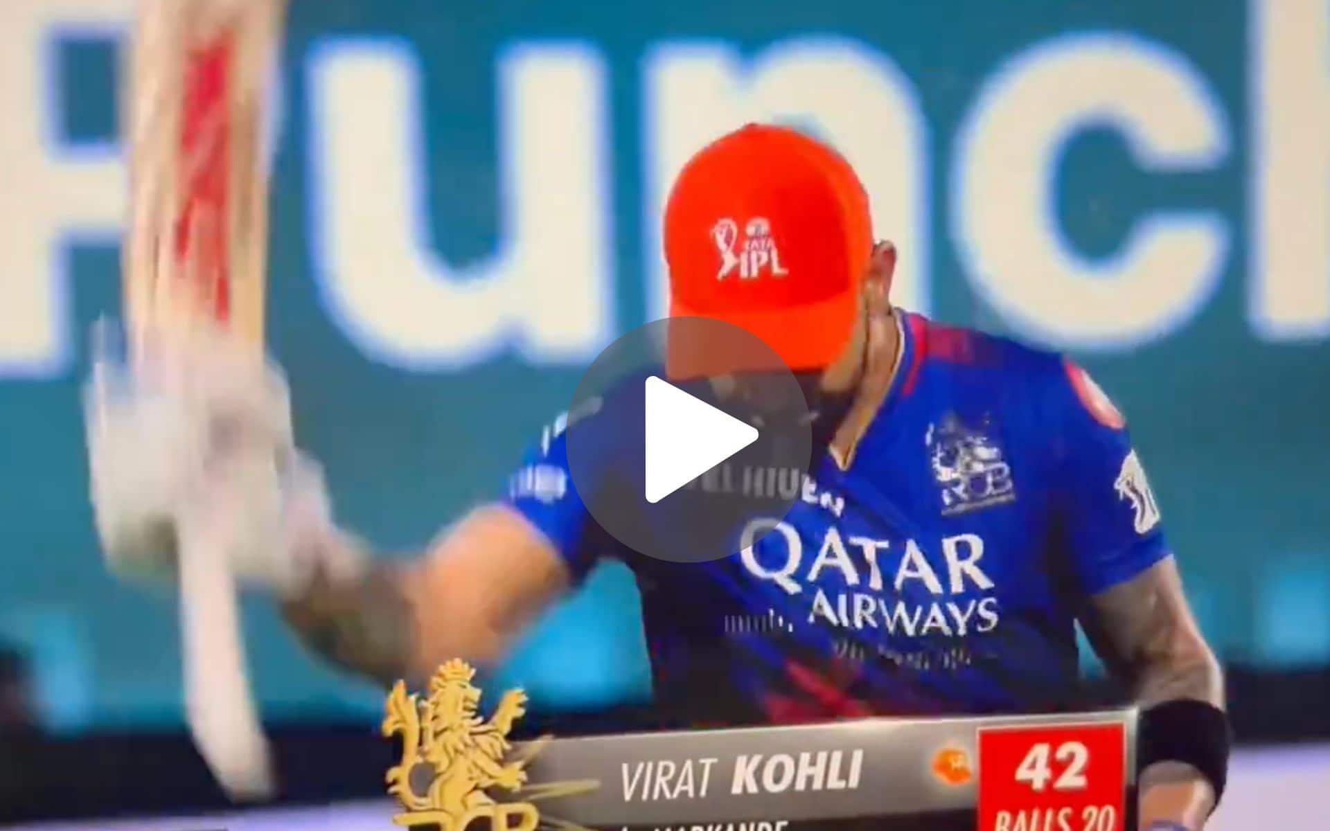 [Watch] 'Angry' Virat Kohli Abuses & Slams His Bat In Anger After He Falls Victim To Markande